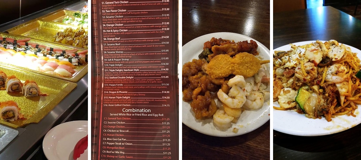 Hong Kong Buffet & Grill Menu